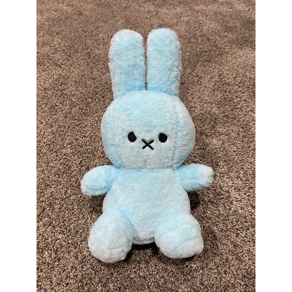 Unbranded Plush Bunny Toy Unisex Small Blue Excellent Soft Stuffed Animal
